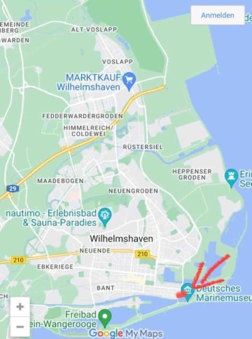 Auszeit Am 5 Gehminuten Zum Suedstrand, Gemuetliche 75 Quadratmeter Wohnung,hochparterre Wilhelmshaven
